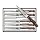 Victorinox 4-3/4-Inch Wavy-Edge Spear-Tip Steak Knife, Set of 6, Rosewood Handles