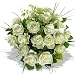 Rosenstrauß aus 15 weißen Rosen