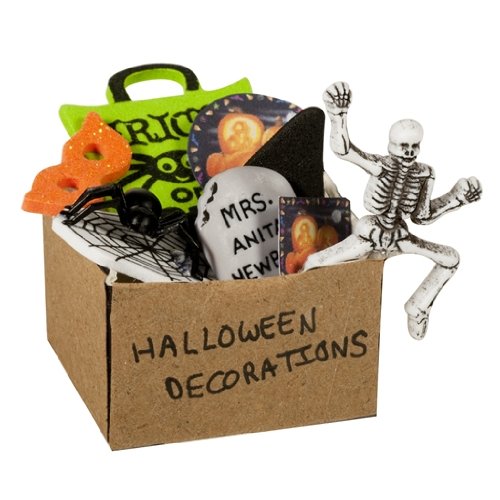 Makeover Your Dollhouse with Miniature Halloween Decorations