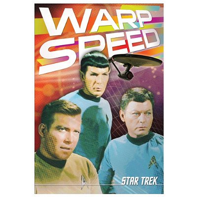 Star Trek Warp Speed TV Retro Vintage Tin Sign