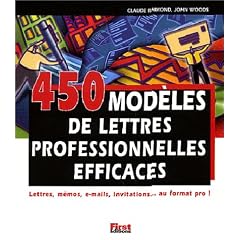 450 mod�les de lettres professionnelles efficaces