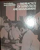 The practice of supervision and management