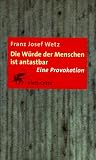 Produkt-Bild: Die W&uuml;rde der Menschen ist antastbar