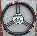 Nebraska Huskers Leather Steering Wheel Cover