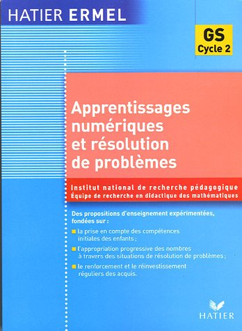 Apprentissages numériques Grande section de Maternelle
