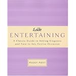 Emily Post's Entertaining book cover