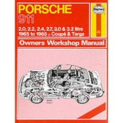 Porsche 911, 1965-85 Coupe and Targa Owner's Workshop Manual