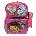 Kid's Dora Polka Dot 16" Backpack - Pink