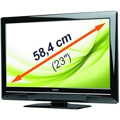 MEDION P12038 23" / 58,4cm FULL HD LED TV DVB-C DVB-T DVD HDMI USB PVR ready Aufnahme auf USB � MPEG4 � MKV � Xvid � WMA � SWAP