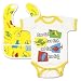 Dr. Seuss Bodysuit & Bib Gift Set Yellow-3 Months