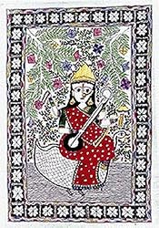 Organic Folk Paintings Madhubani Art Home Decor