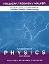 Student Solutions Manual to Accompany Fundamentals of Physics 6th Edition, Includes Extended Chapters