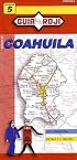 Coahuila State Map by Guia Roji