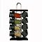 Old Thompson 16-Jar Revolving Espresso-Color Spice Rack