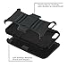 iPhone 6S Plus Case, ULAK Slim Dual Layer Rugged Hybrid Protective Cover with Kickstand and Swivel Belt Clip Combo Holster for Apple iPhone 6S Plus & iPhone 6 Plus 5.5 inch (Black)