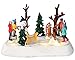 2013 Look Out! Lighted Animated Snowball Fight Christmas Village Table Accent