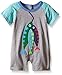 Mud Pie Baby Boys' Fish Raglan Shortall
