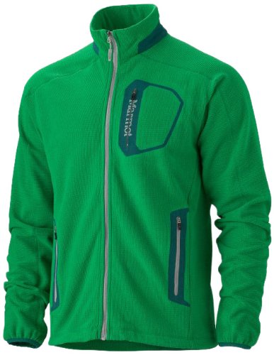 Marmot Herren Fleece Jacke Alpinist Tech, fern, M, 83510-4090-4