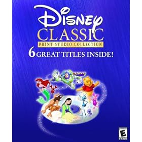 Click here to buy Disney's Classic Print Studio Collection by Disney.