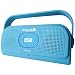 Portable IPX7 Waterproof Shower Speaker - Outdoor Wireless Bluetooth Compatible Battery Powered Mini Loud Sound Speaker System w/ AUX, DC 5V USB - Mp3 Android iPod iPhone Laptop - Pyle PBTW20BL (Blue)