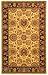 Legacy Handmade Wool and Silk Rug Beige Burgundy 5' x 8' Area Rug