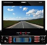 Produkt-Bild: T&Auml;GA TG-802 Autoradio Moniceiver Bluetooth Freisprecheinrichtung 7" / 18 cm LCD TFT Touchscreen codefree DVD/CD Player SD USB mp3 Single DIN (DIN 1) inkl. Fernbedienung