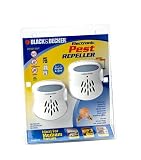 Black & Decker EX420-2P-D6 Ultrasonic Pest Repeller Nightlight, Medium Room (2 Pack)