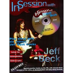 In Session with Jeff Beck: Guitar TAB (Book & CD)