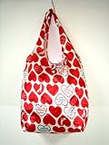 Trendy Sturdy Shopping Tote Bag Red Hearts Pattern 516VXLCZbgL. SL160 Trendy Sturdy Shopping Tote Bag Red Hearts Pattern