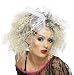 Smiffy's Women's 80's Wild Child Wig, Blonde, One Size