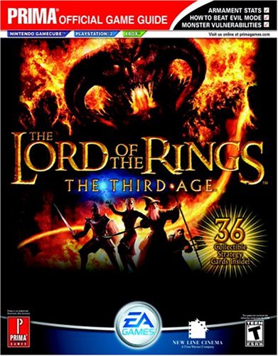 Books: The Lord of the Rings. The Third Age  Prima Official Game Guide 