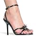 SALE ELLIE 457-MISSI 4.5 Heel Sandal Black 5