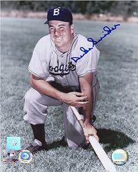 Duke Snider Brooklyn Dodgers Signed 16X20 Photo - Authentic Celebrity Autographed