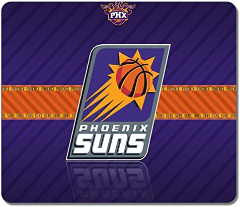 VUTTOO Large Mouse pad - Nba Phoenix Suns Team Logo Widescreen Hd Wallpaper 1920X1080 High Quality Durable Mousepad Non-Slippery Rubber Gaming Mouse Pad