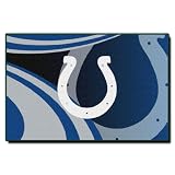 NFL Indianapolis Colts 39-Inch-by-59-Inch Taba Rug "Cosmic" Design