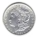 1921-S U.S. Morgan Silver Dollar - High Grade Uncirculated