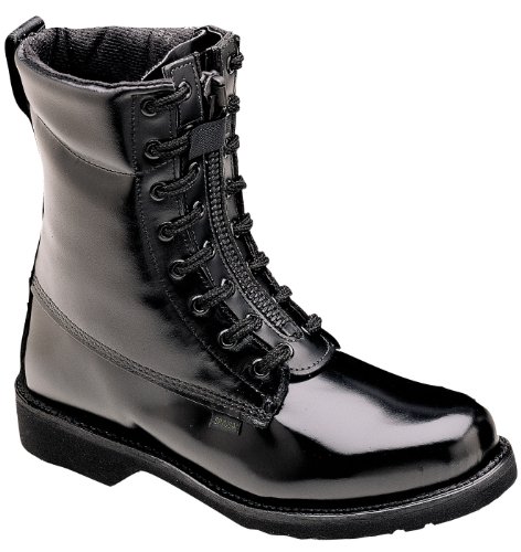 Thorogood 834-6111 Men's Station 8-inch Front Zip Uniform Boot Black 14 M US