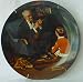 Norman Rockwell Tycoon Plate