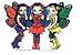 Three Wise Magical Fairies Sticker by Fantasy Goth Artist Jasmine Becket-Griffith ~ Speak no evil hear no evil say no evil sticker window decal