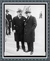 Historic Print (L): [John Philip Sousa (right) and Victor Herbert, full-length portrait, standing on steps,