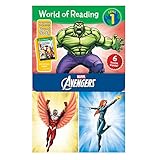 world of reading avengers boxed set level 1 purchase includes marvel ebook