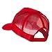 Foam Front Golf Style Mesh Back Cap - Red