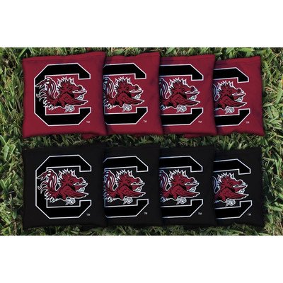 NCAA Replacement All Weather Cornhole Bag Set NCAA Team: South Carolina Gamecocks