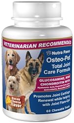 Osteo-Pet Total Joint Care for Dogs - Glucosamine Chondroitin, MSM, Hyaluronic Acid, Boswellia and more.