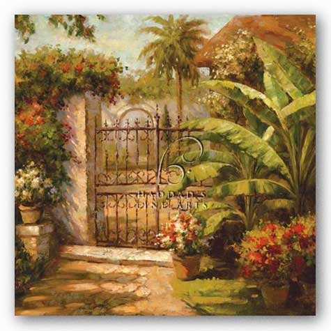Entrance to the Guesthouse by Paul Burkett 27x27 Art Print Poster