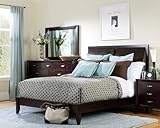 Modus Furniture PE50S6 Penthouse California King-Size Low Profile Sleigh Be ....