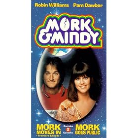 Mork & Mindy 1 : Mork Moves In/ Mork Goes Public [VHS]