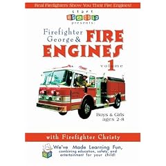 Firefighter George & Fire Engines, Fire Trucks, and Fire Safety, Volume 1 by 