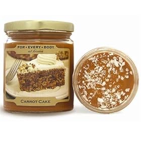 CARROT CAKE - For Every Body Candles - 1oz Mini Candle In Glass Jar