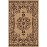Home Dynamix Monaco Traditional Area Rug 3'x5' Cream, 100% Wool by 